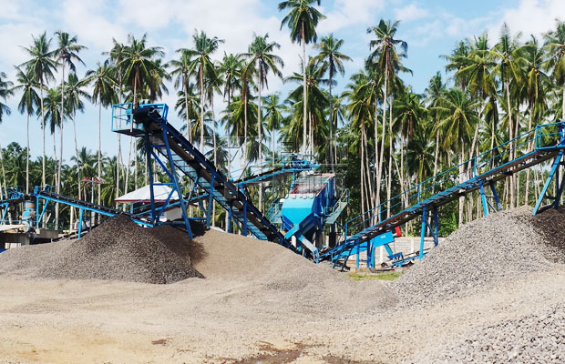 菲律賓河卵石制砂生產(chǎn)線 菲律賓河卵石制砂生產(chǎn)線