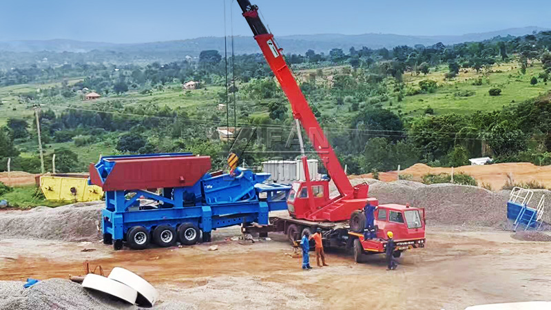 顎式移動破碎站組裝 顎式移動破碎站組裝