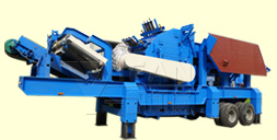 反擊式移動破碎站